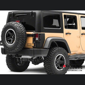 Jeep Wrangler JK XHD Rear Corner Guards - 4 Door